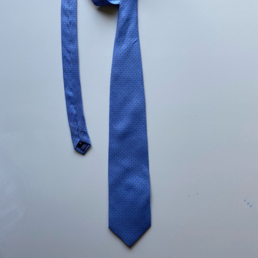 Victor Laurent 100% SILK blue Tie